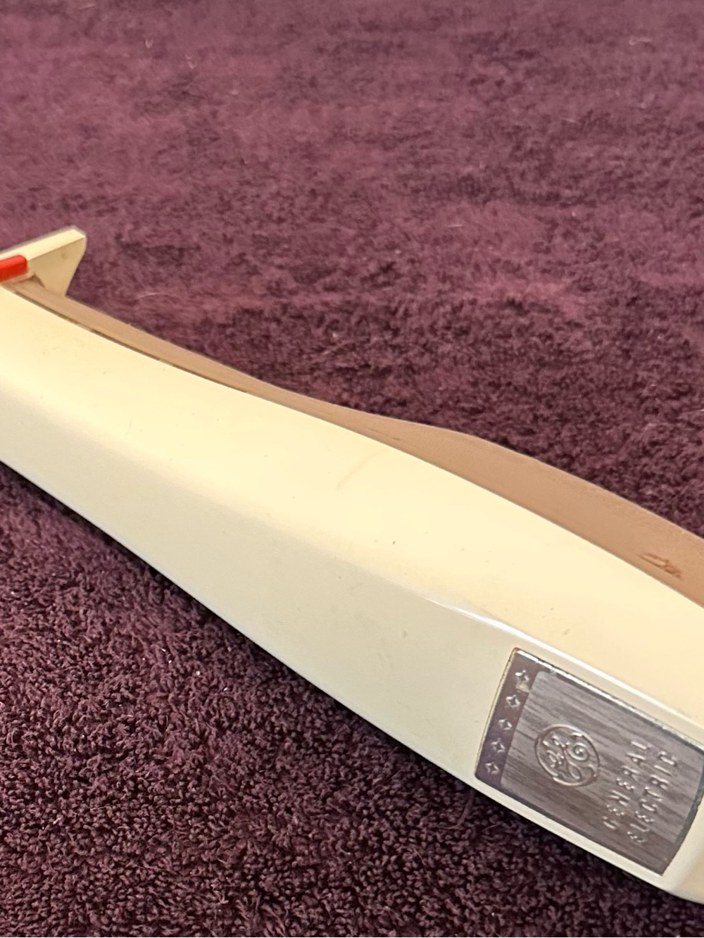 General Electric 120 volt electric cutting knife slicing vintage rare